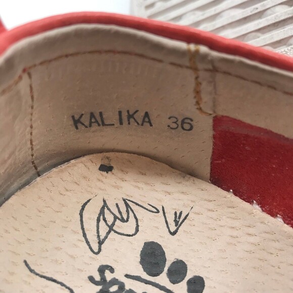 Spring Step Kalika Coral Women's size Eu 36 - US 5.5 Slip-On Flats Leather Shoes - Picture 9 of 9